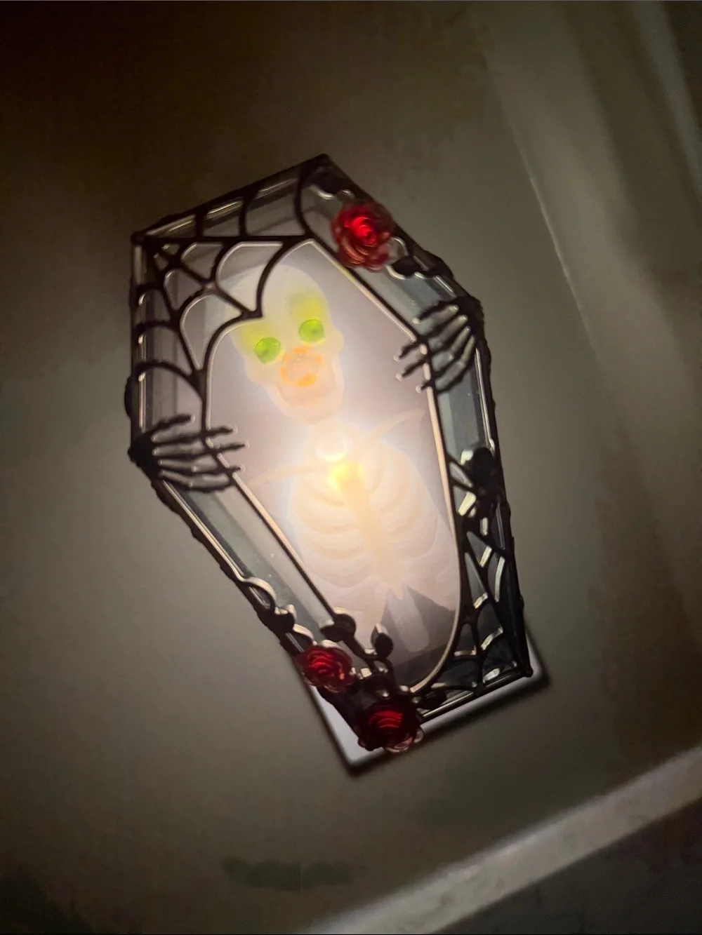 Bath & Body Works Black Coffin Mirror wall flower plug in